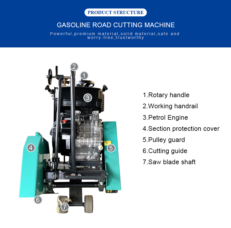 B&S Honda Engine Concrete Cutter Machine (3)