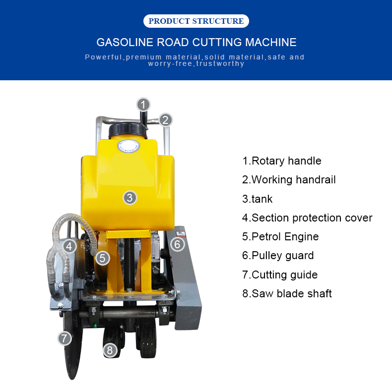 BS engine cutting cutter Concrete Cutter (3)