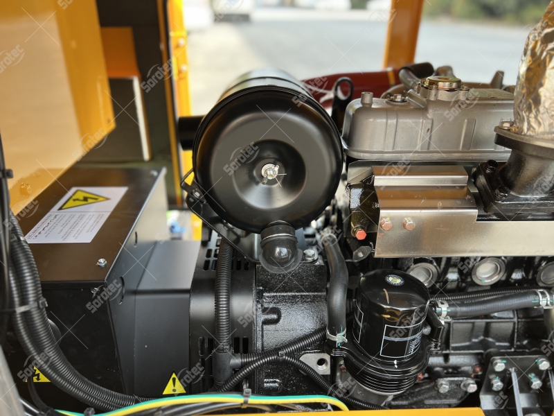 Isuzu Diesel Power Generator Detaljer 3