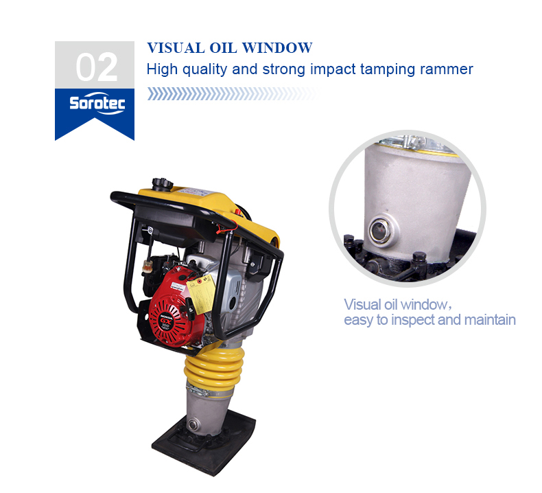 Ҷаҳиш Jack Tamper Vibratory Tamping Rammer 4