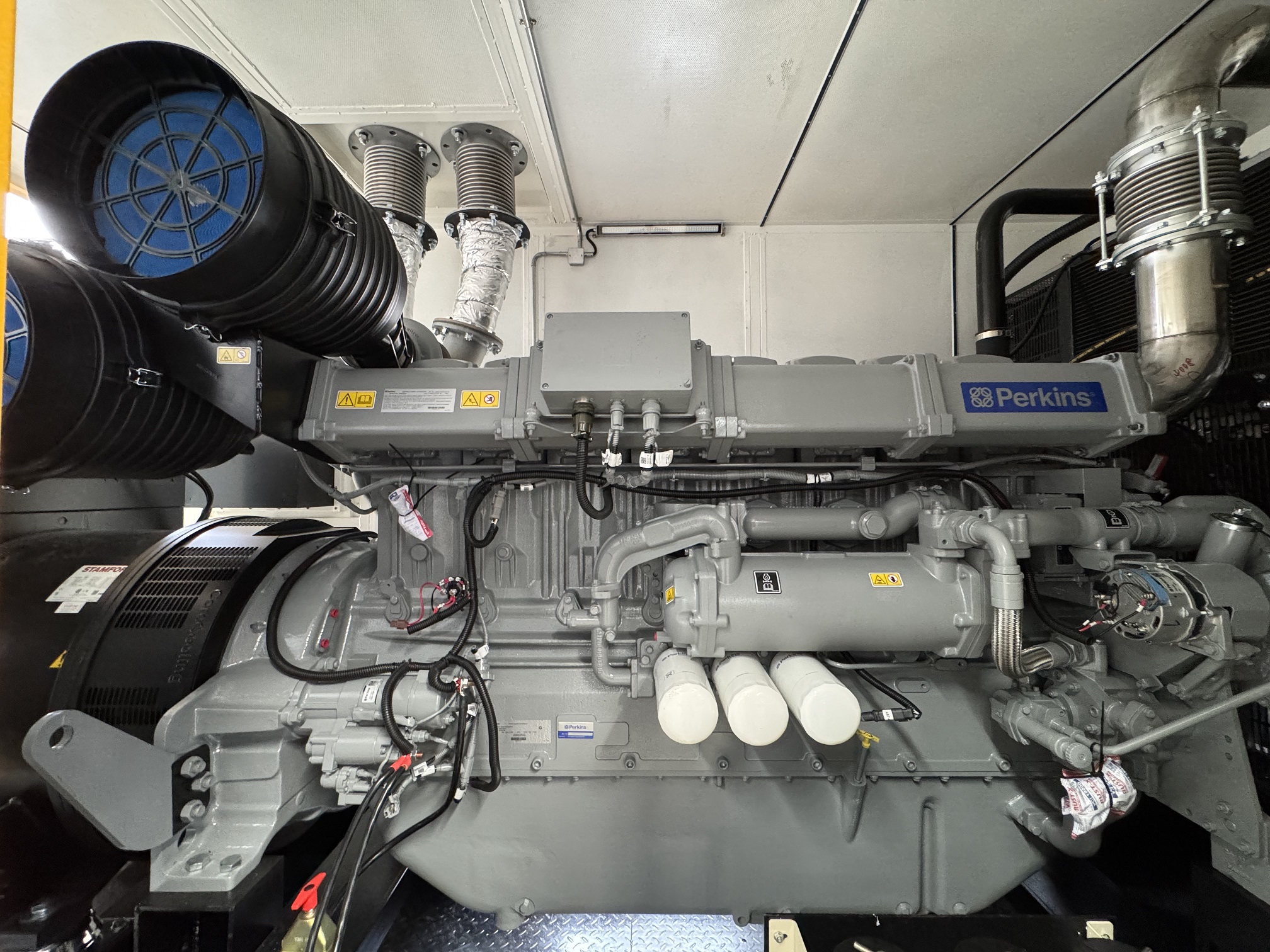 1000kVA800kW 20HQ Containerized Diesel Generator Set with Perkins Engine (1)