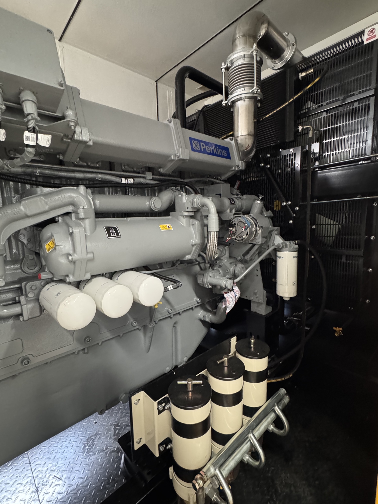 1000kVA800kW 20HQ Containerized Diesel Generator Set with Perkins Engine (2)