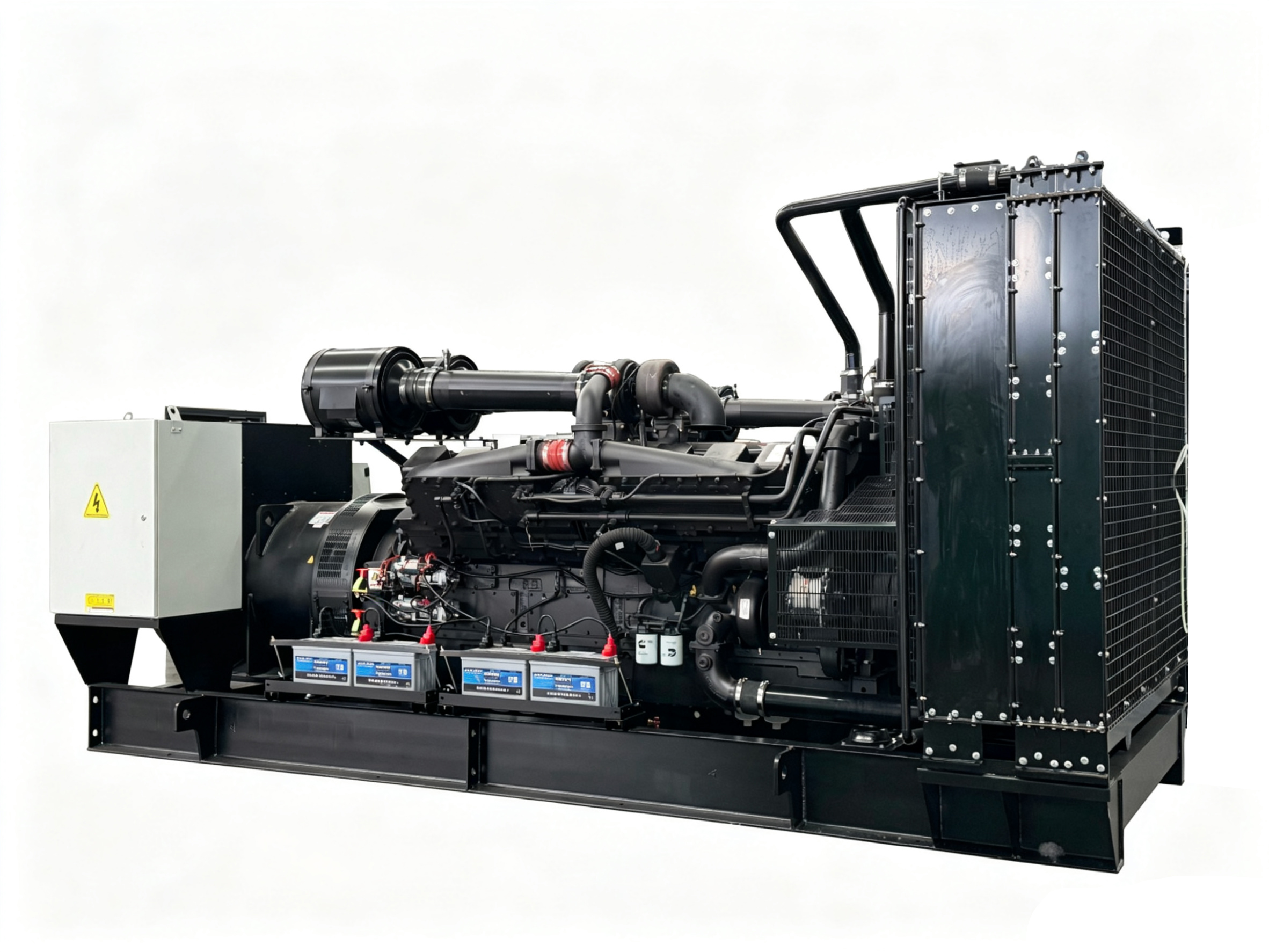 1500 kVA  Skid-Mounted Diesel Generator Set Cummins KTA50-GS8 diesel engine (1)