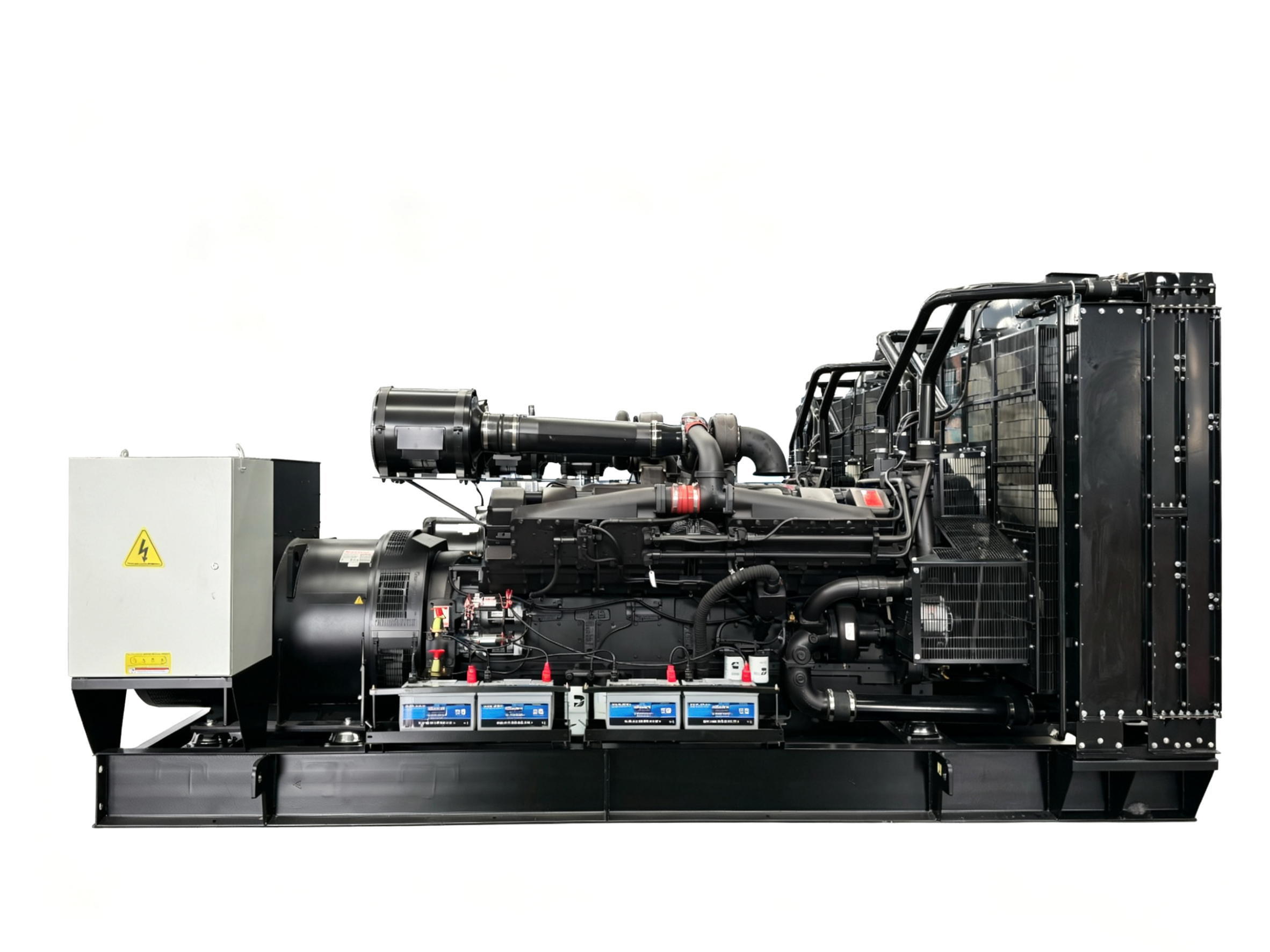 1500 kVA  Skid-Mounted Diesel Generator Set Cummins KTA50-GS8 diesel engine (3)