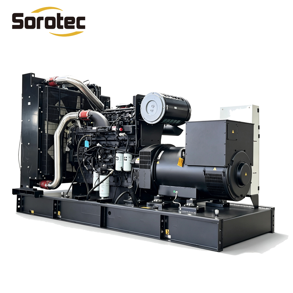 625kVA 500kW Skid Mounted Diesel Generator Set (3)