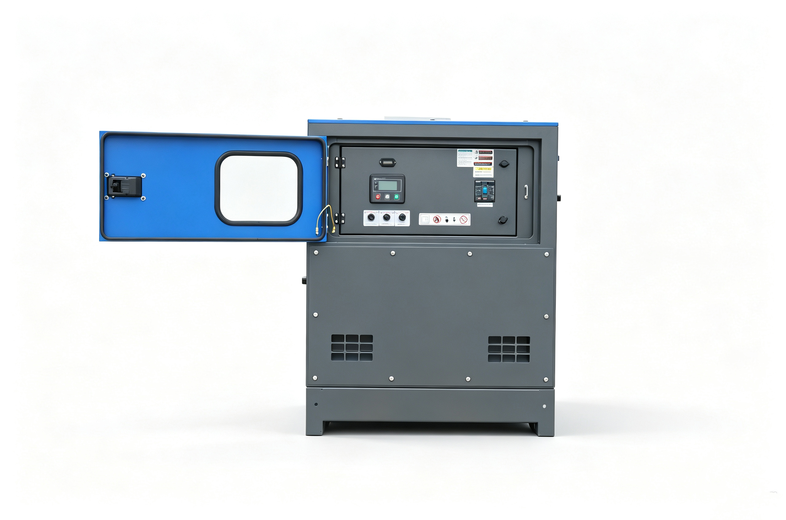 ISUZU 40kVA Silent Diesel Generator side view