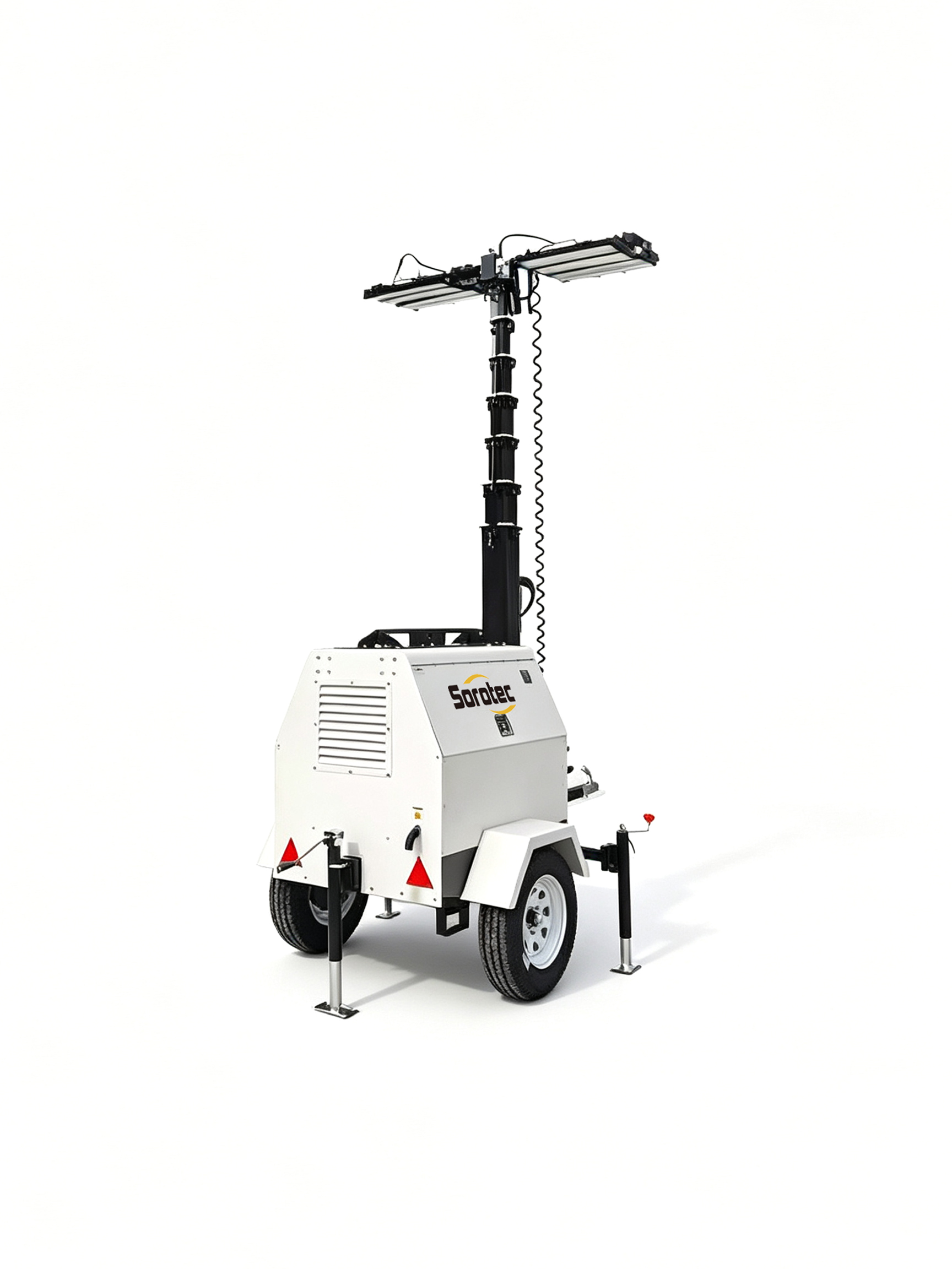 KUBOTA Trailer-Mounted Mobile Lighting Tower – 8kVA Diesel Generator (1)
