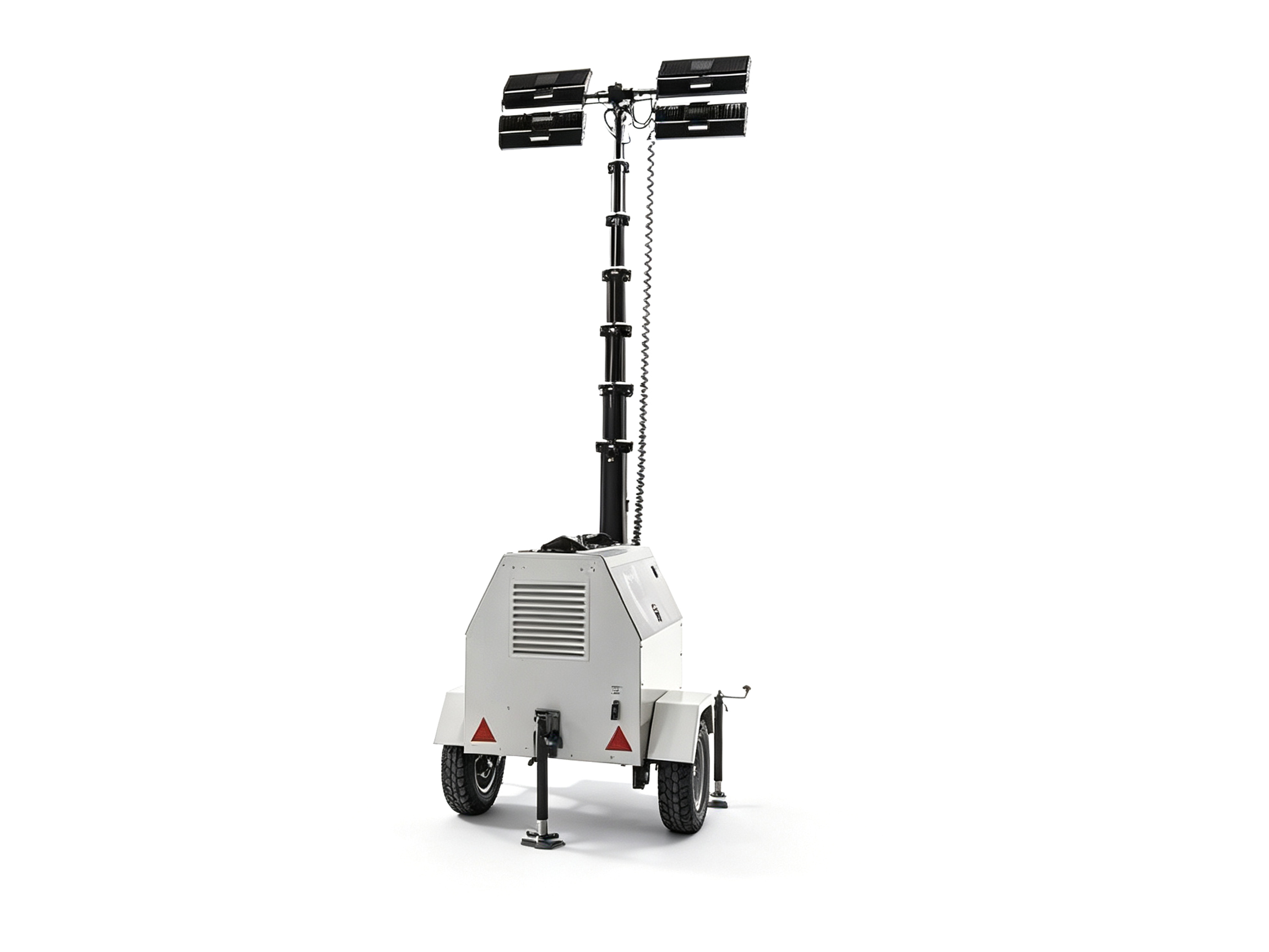 KUBOTA Trailer-Mounted Mobile Lighting Tower – 8kVA Diesel Generator (3)