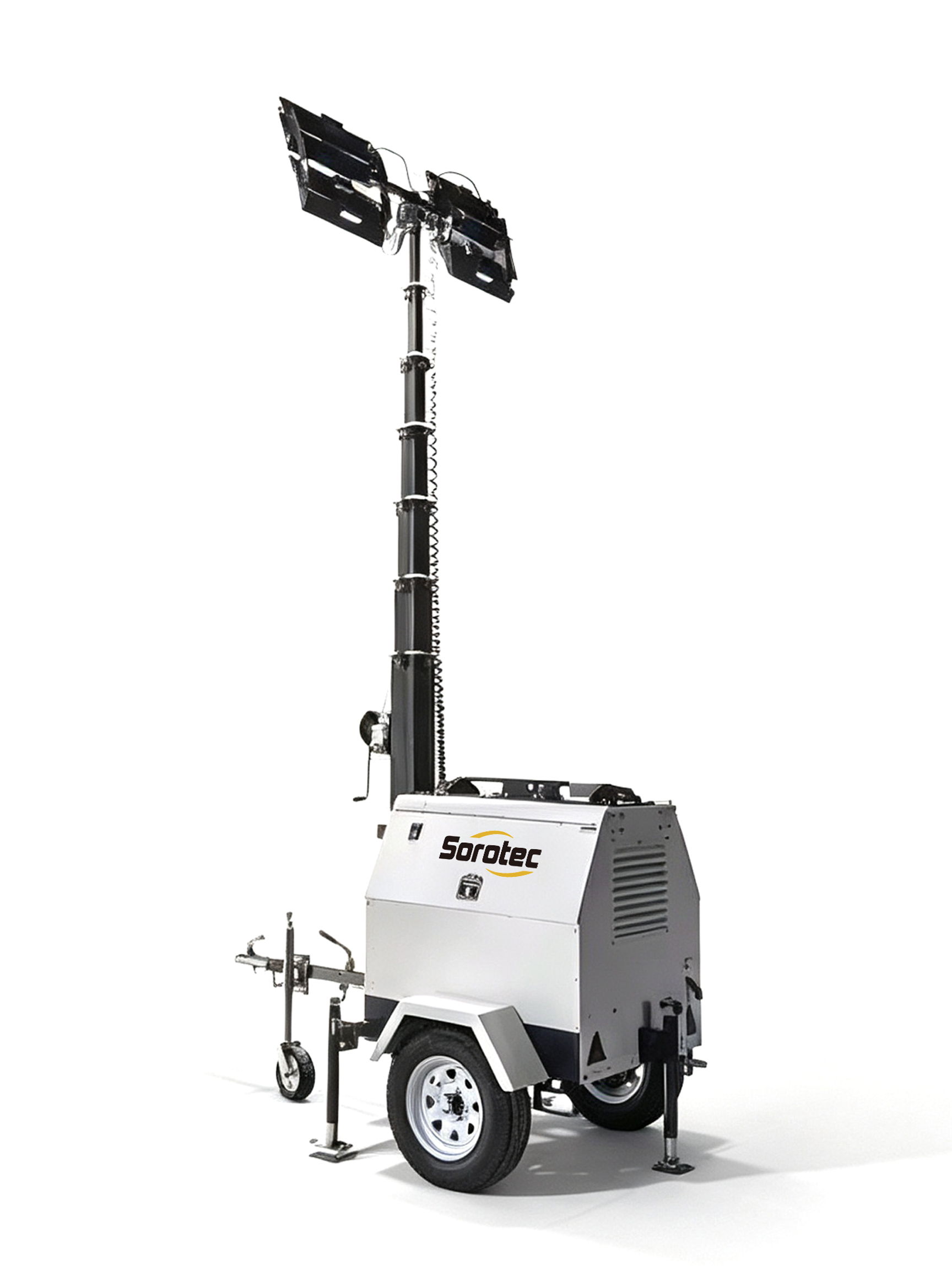 KUBOTA Trailer-Mounted Mobile Lighting Tower – 8kVA Diesel Generator (4)