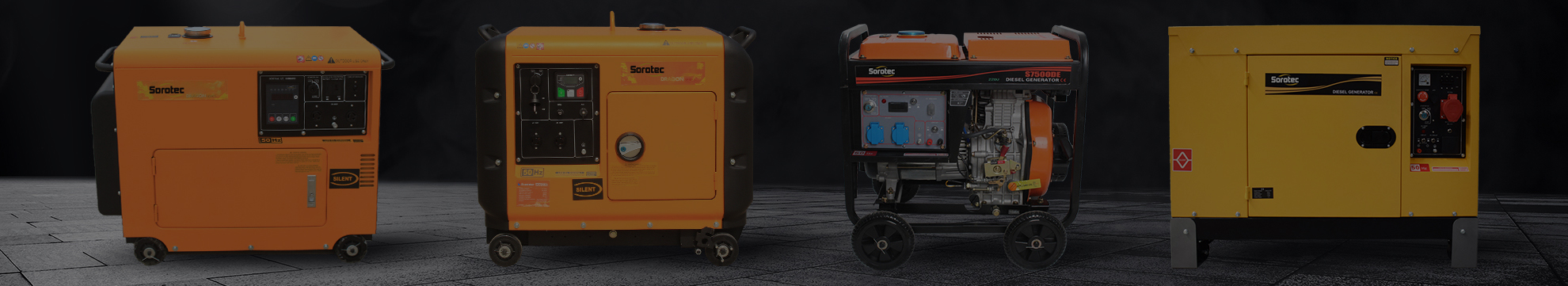 Silent Diesel Generator 10KVA 11KVA 12KVA  With 2V92FE Diesel Engine